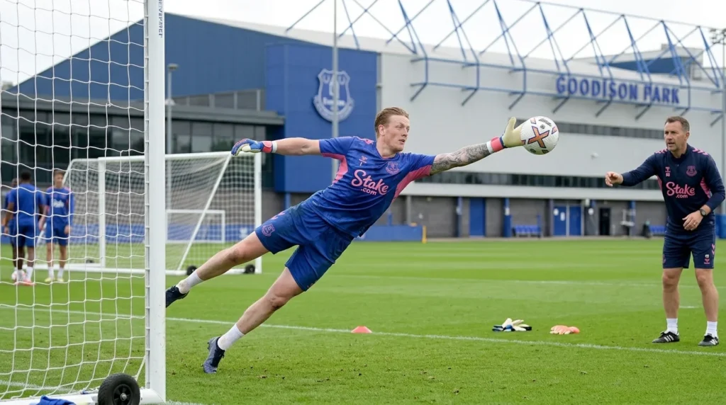 Jordan Pickford net worth height training
