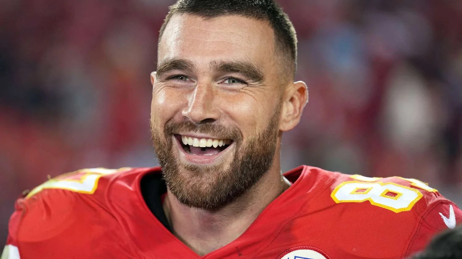 Travis Kelce net worth 2026 Kansas City Chiefs tight end on field