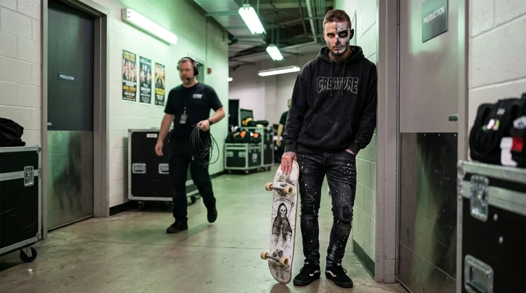 Darby Allin net worth backstage AEW photo
